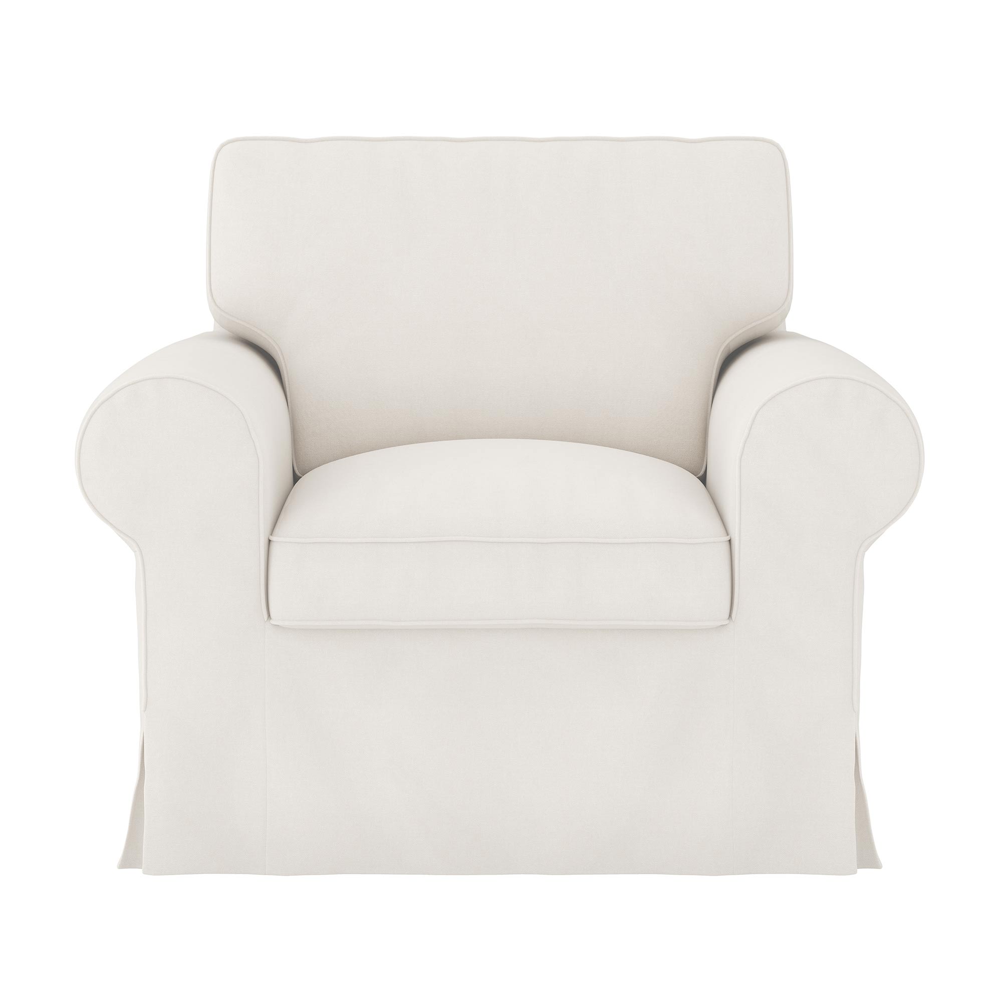 UPPLAND Armchair Cover-Microfiber Ivory