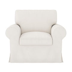 UPPLAND Armchair Cover-Microfiber Ivory