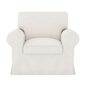 UPPLAND Armchair Cover-Microfiber Ivory