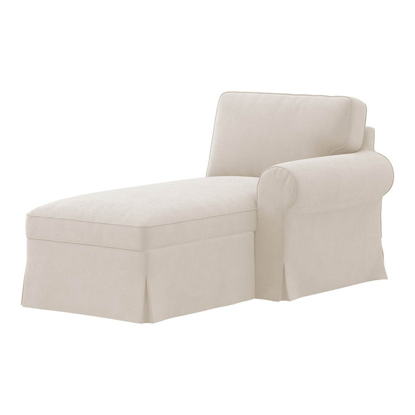 EKTORP Chaise with Right Armrest Cover
