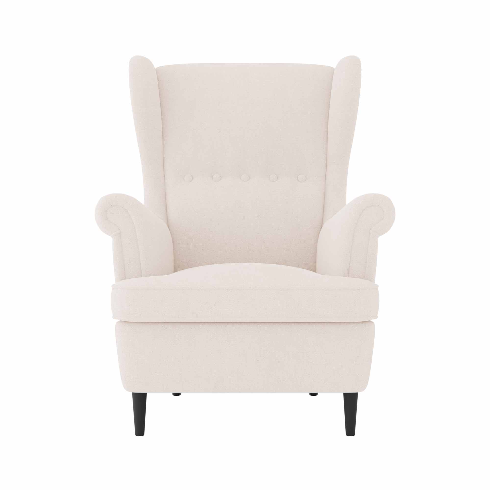 STRANDMON Armchair Cover-Chenille Graphite
