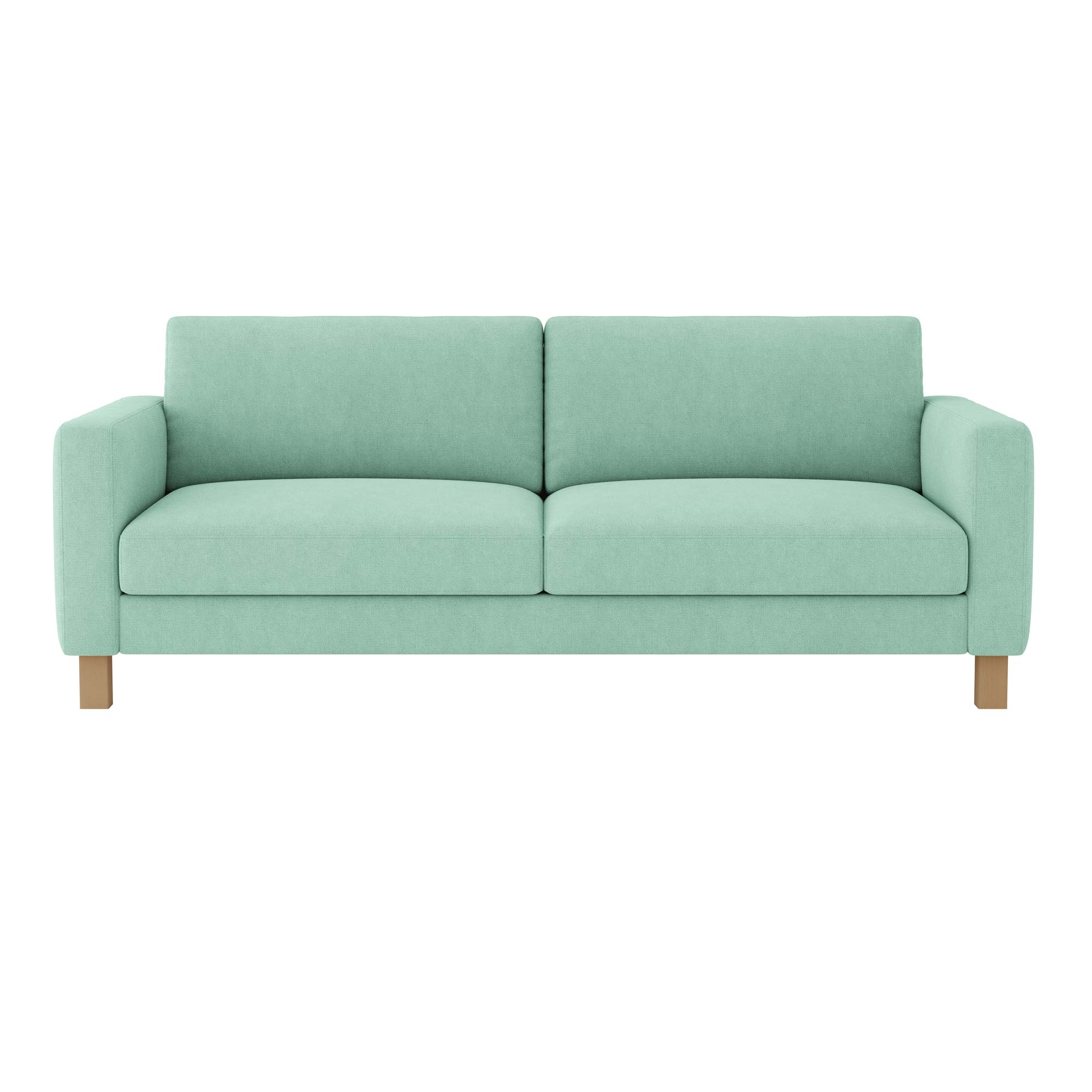 Funda de sofá de 3 plazas KARLSTAD - Microfibra Menta