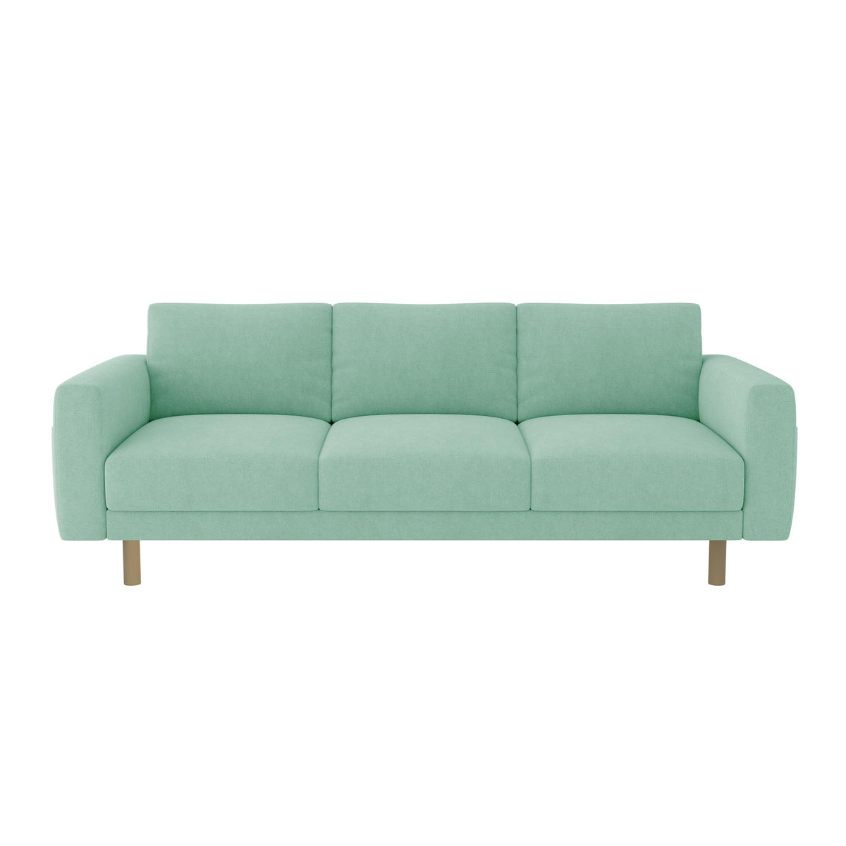 NORSBORG 3-Seat Sofa Cover-Microfiber Olive