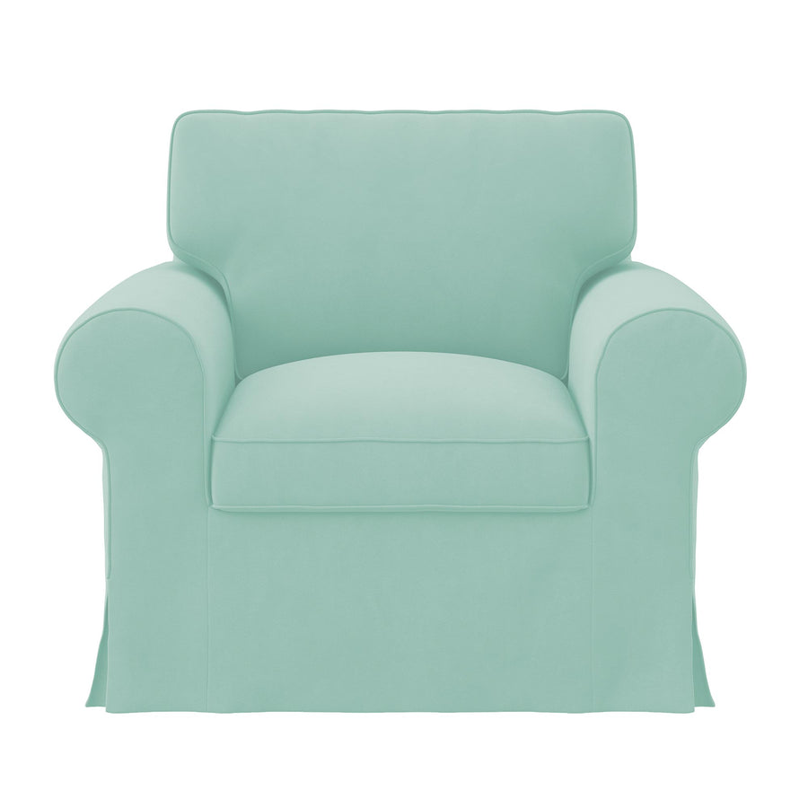 Funda de sillón UPPLAND-Microfibra Menta