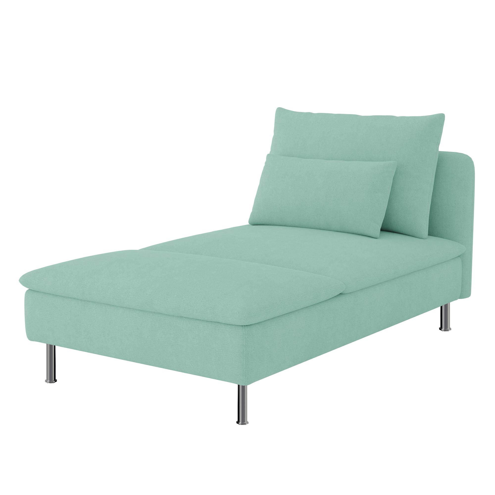 SODERHAMN Chaise Lounge Cover-Microfiber Mint