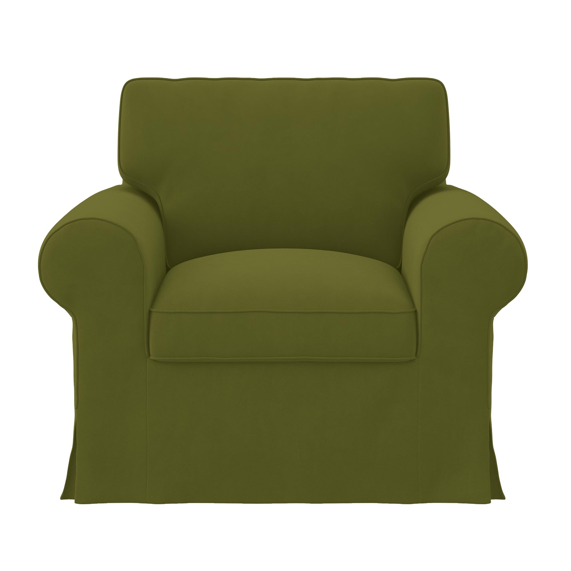 UPPLAND Armchair Cover-Microfiber Olive