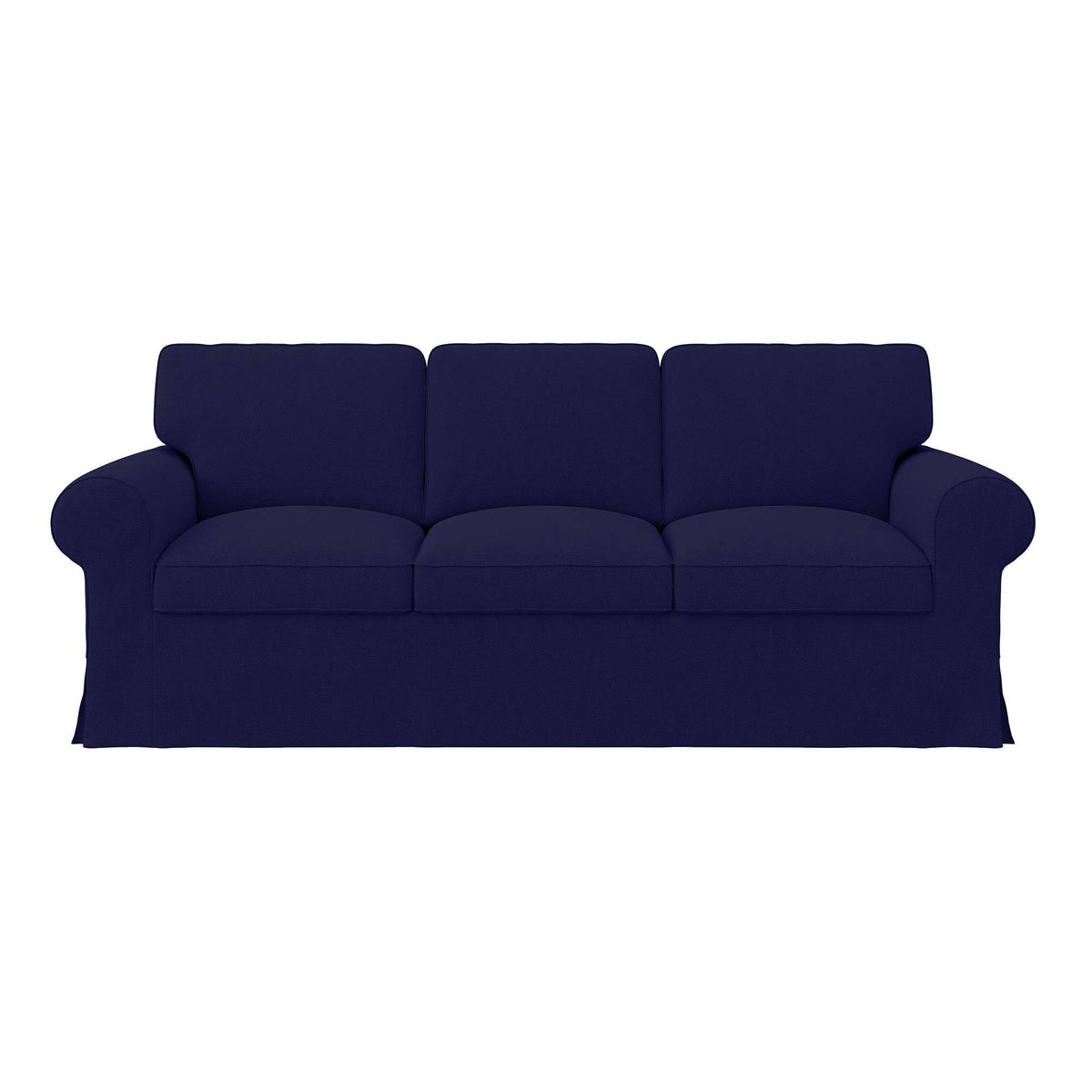 UPPLAND 3-Seat Sofa Cover-Microfiber Navy blue