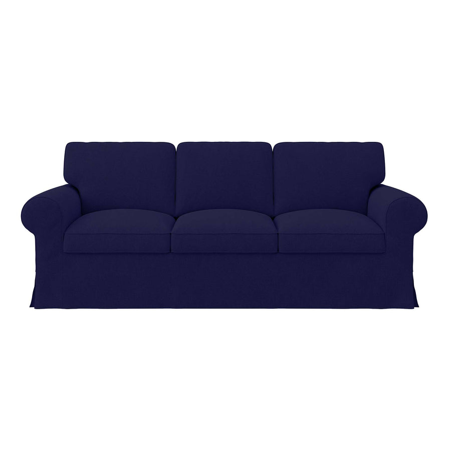 UPPLAND 3-Seat Sofa Cover-Microfiber Navy blue