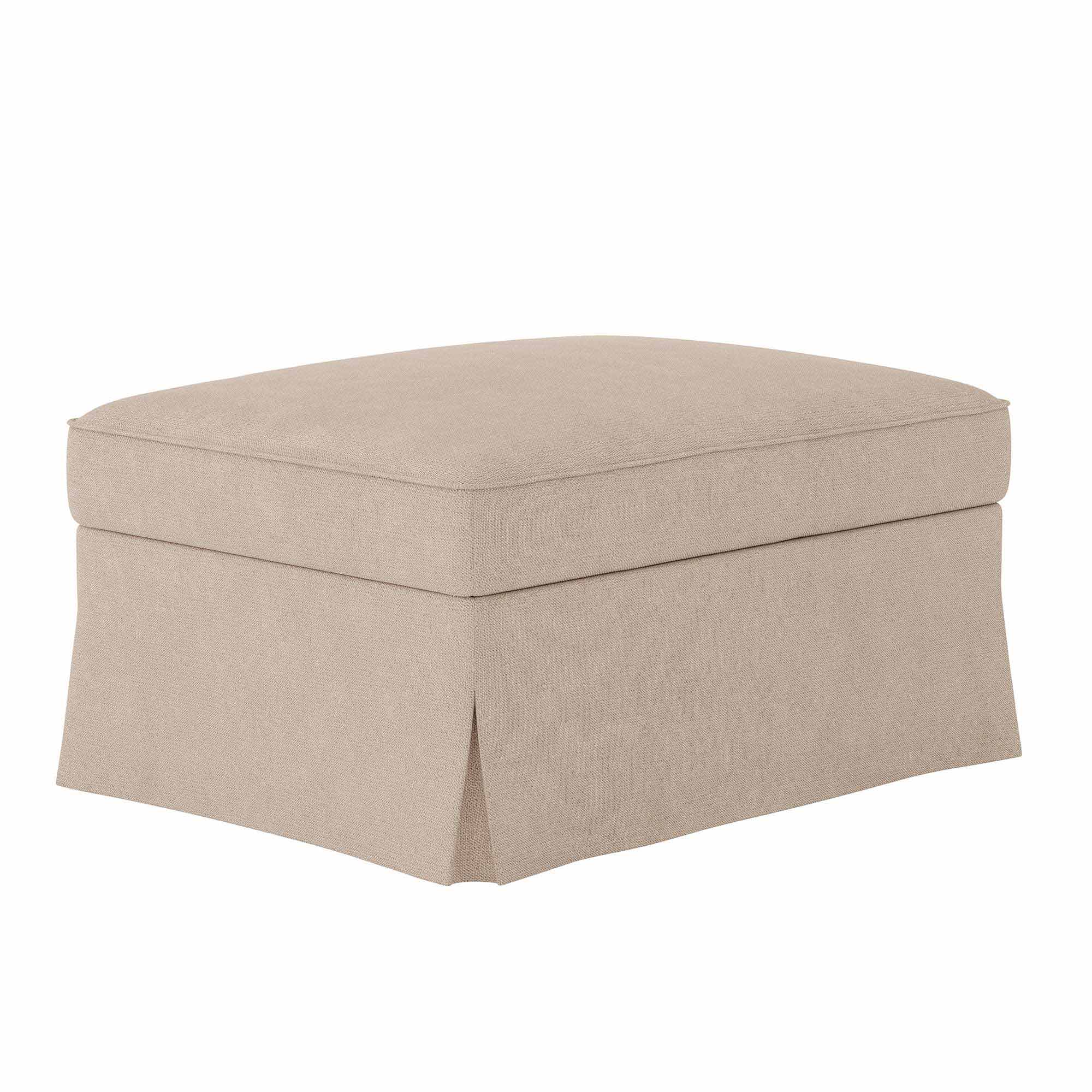 EKTORP Funda para reposapiés - Microfibra Camel