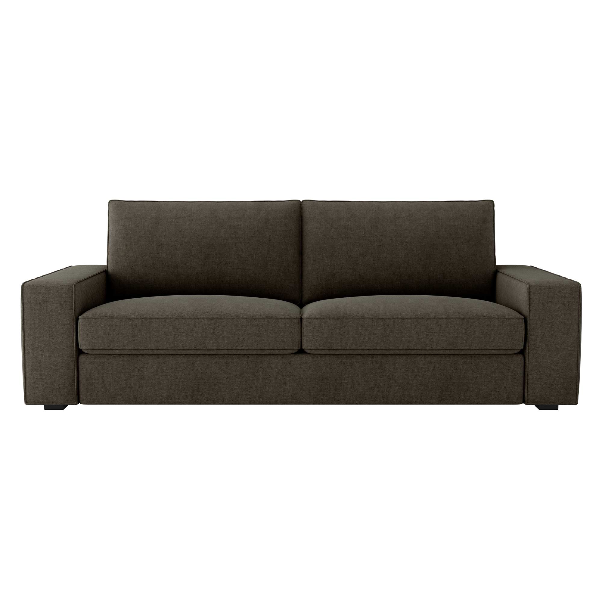 KIVIK 3-Seat Sofa Cover-Microfiber Ash