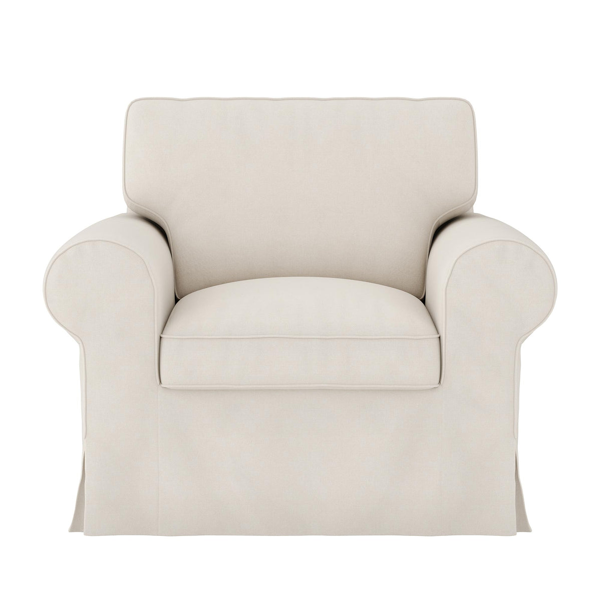 UPPLAND Armchair Cover-Structural Weave Cream