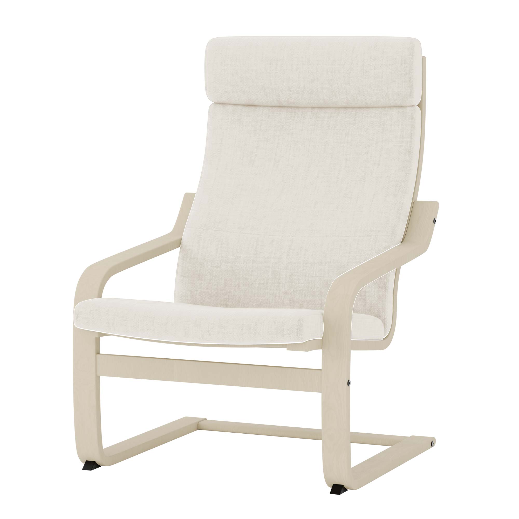 POANG Armchair Cover 2-Structural Weave Cream