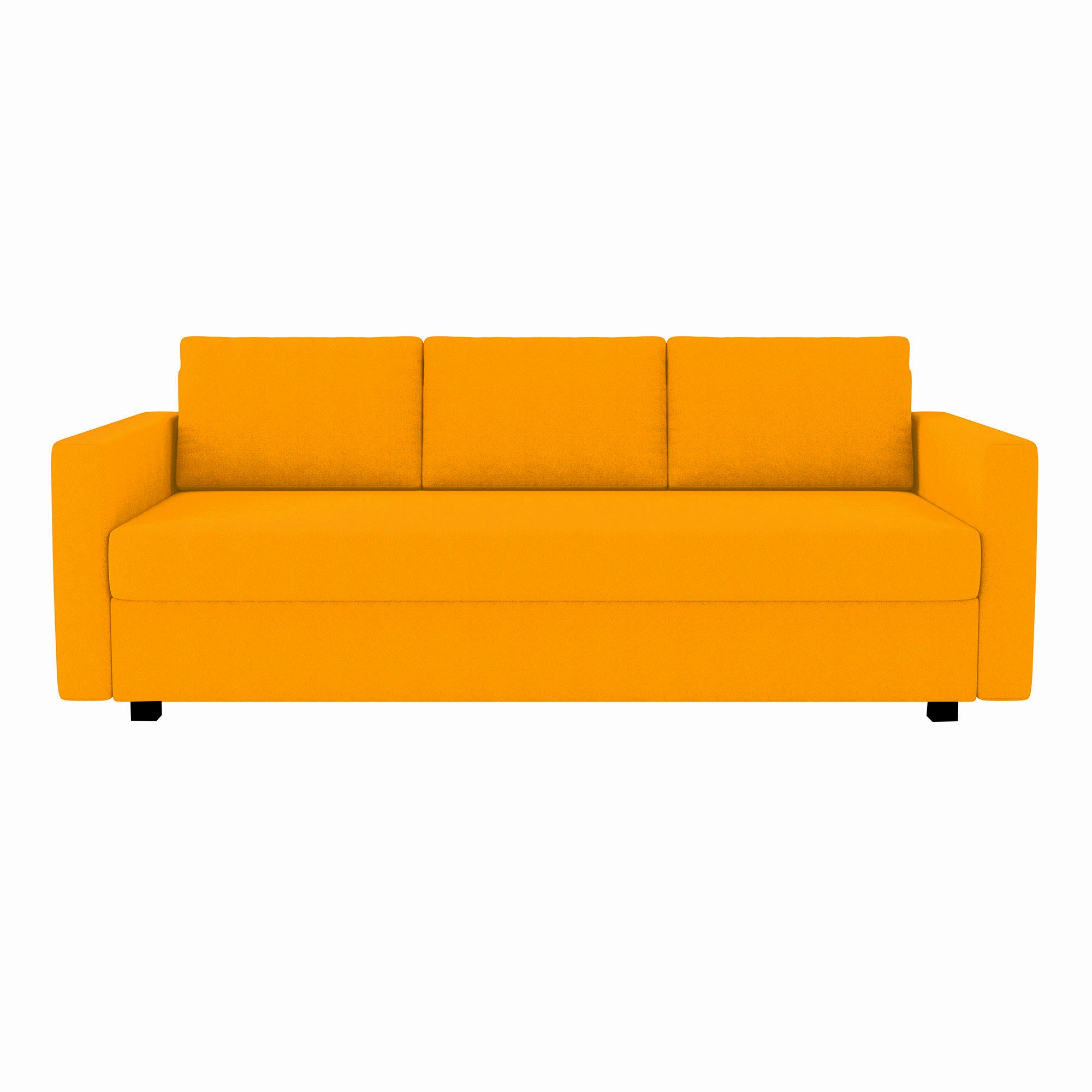 Funda de sofá cama de 3 plazas FRIHETEN - Tejido estructural Mango