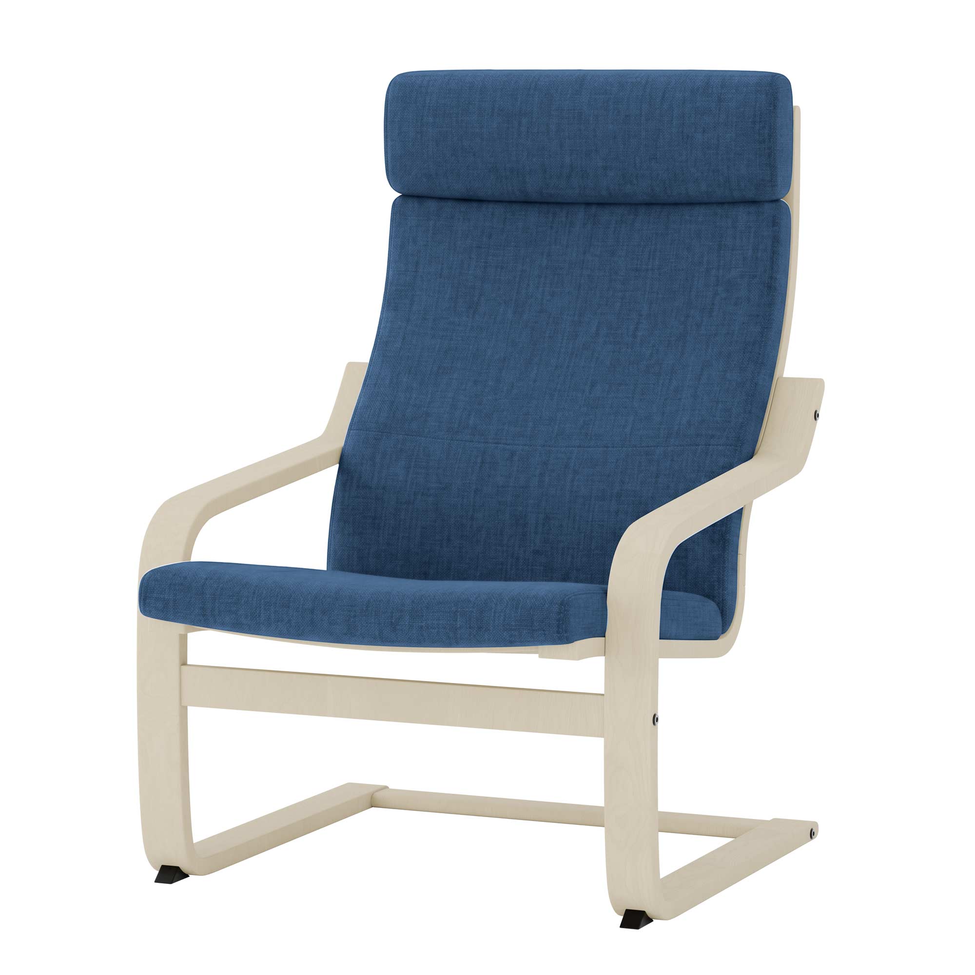 POANG Armchair Cover 2-Structural Weave Powder blue
