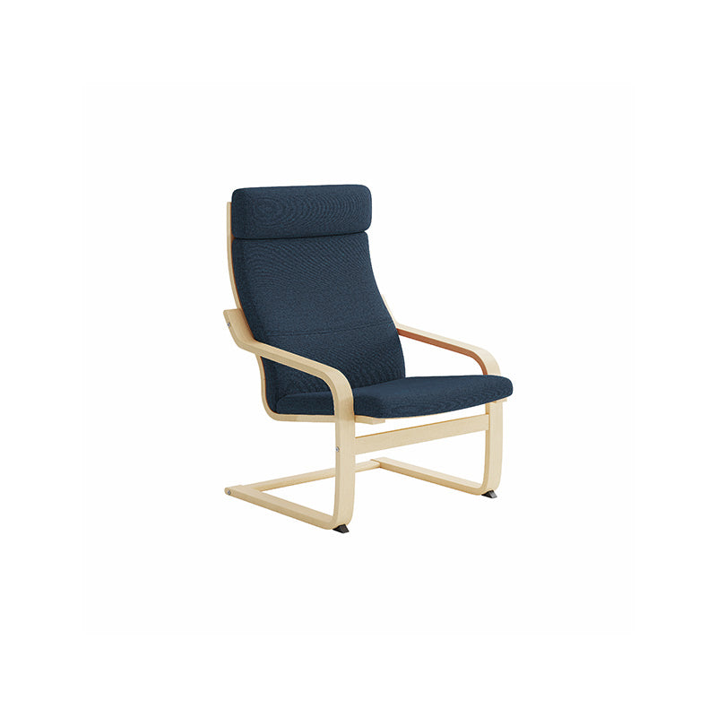 POANG armchair cover 1-Structural Weave navy