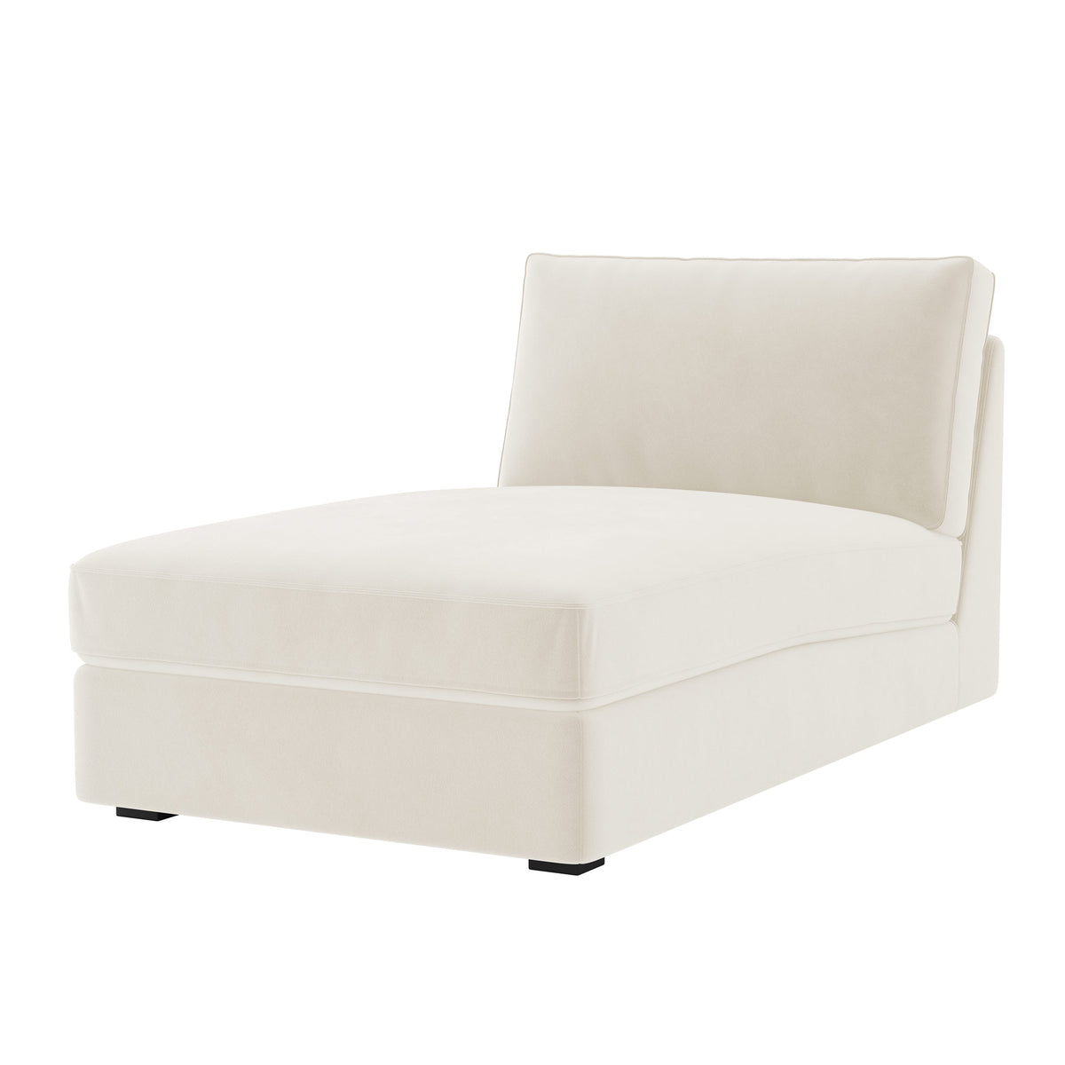 KIVIK Chaise Lounge Cover-Velvet Beige