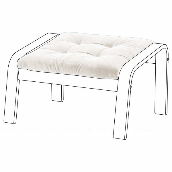 POANG Footstool Cover 1