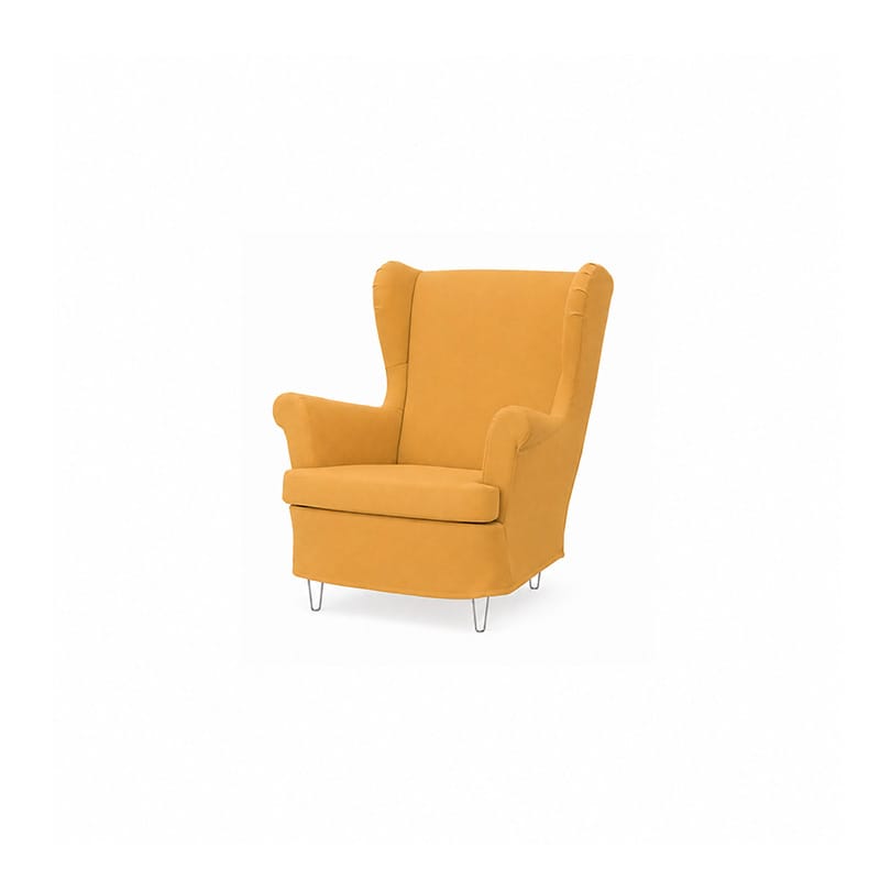 STRANDMON Armchair Cover-Canvas Mango