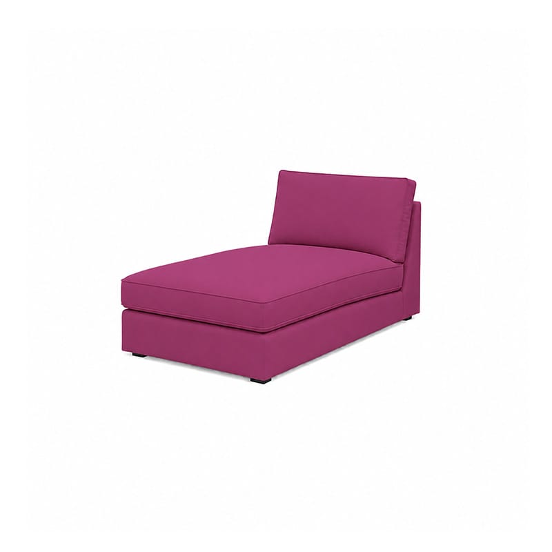 KIVIK Chaise Lounge Cover-Canvas Berry plum