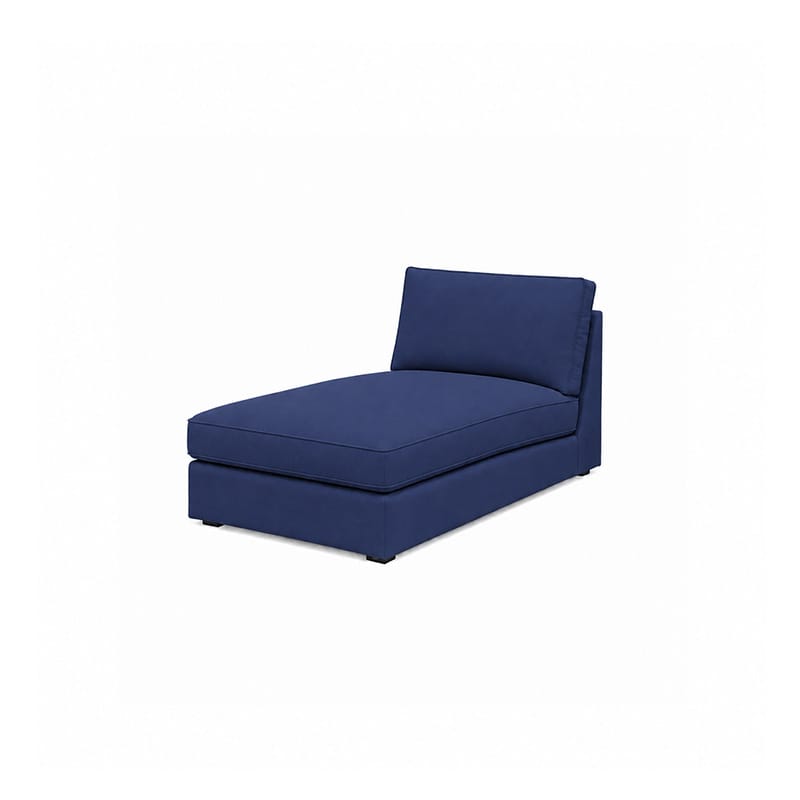 KIVIK Chaise Lounge Cover-Canvas Deep blue