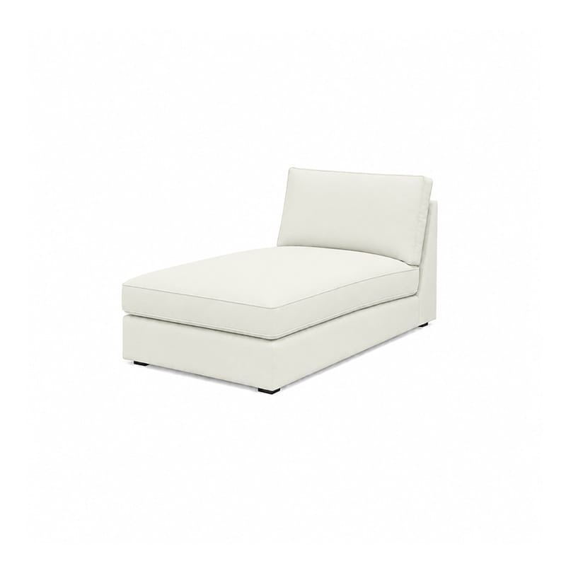 KIVIK Chaise Lounge Cover-Canvas Ivory