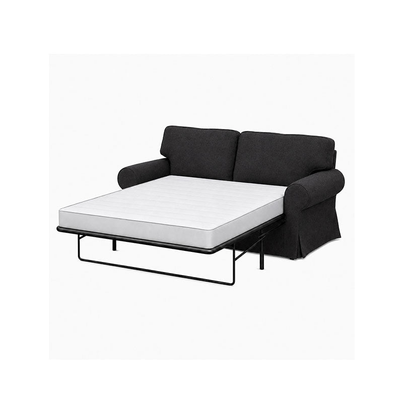 Funda de sofá cama de 2 plazas EKTORP - Microfibra oliva