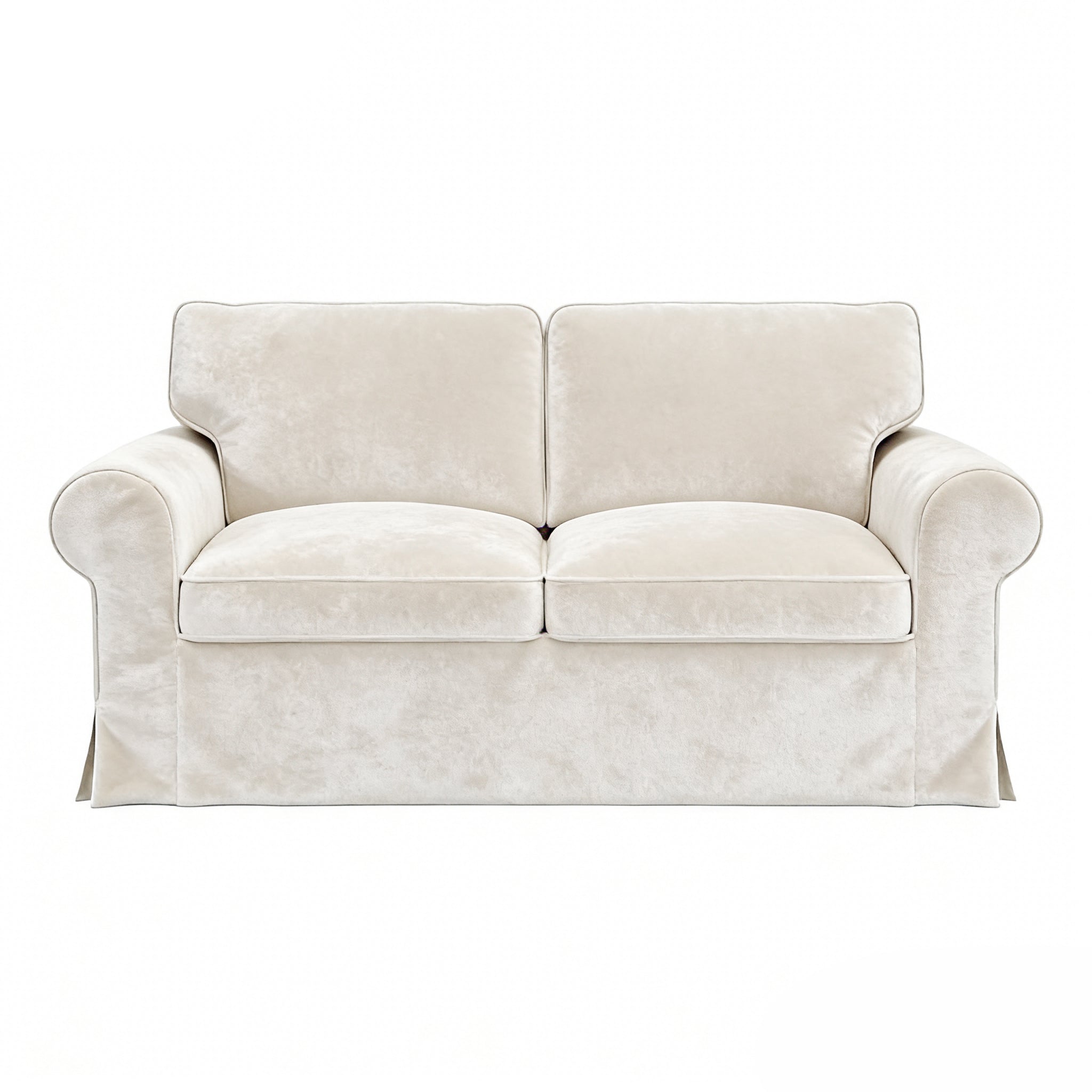 Ektorp Two-Seater Sofa Velvet Replacement Cover