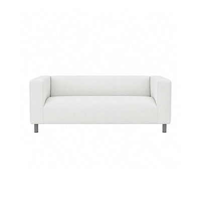 KLIPPAN Loveseat Cover-Canvas Ivory