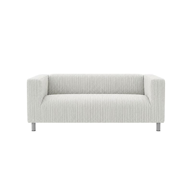 KLIPPAN Loveseat Cover-Corduroy Mink taupe