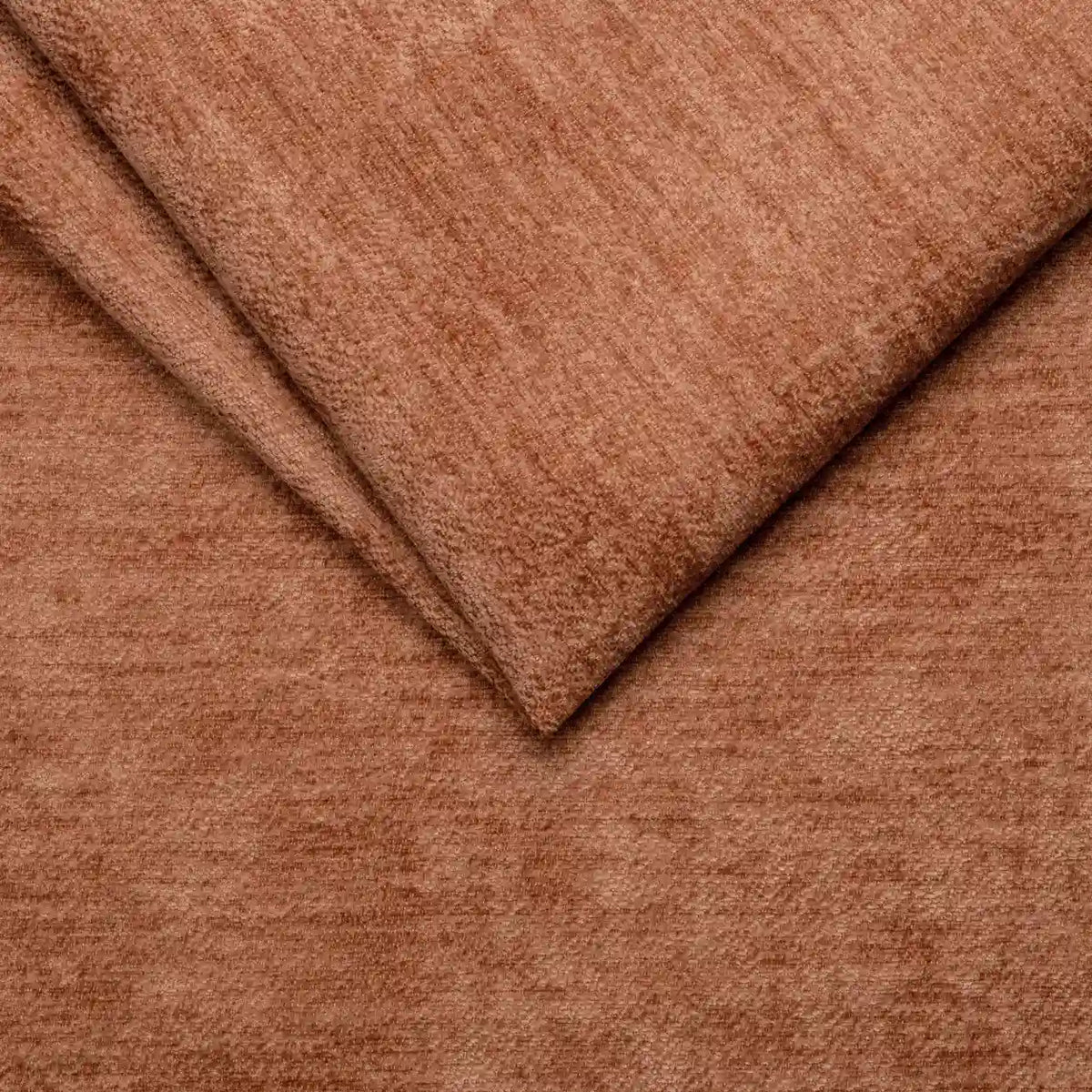 Karlstad Armrest Protectors-Chenille Terracotta