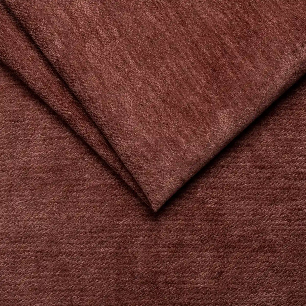 Karlstad Armrest Protectors-Chenille Burnt Brick