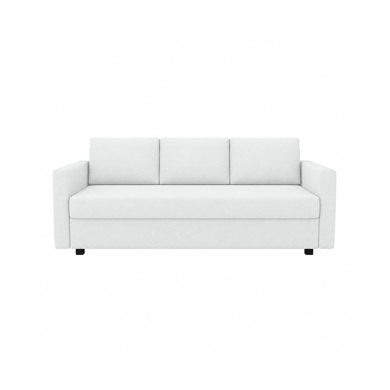 FRIHETEN 3-Seater Sofa Bed Cover-Canvas Pure white