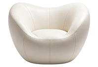 Kidney and full scooped curved sofas