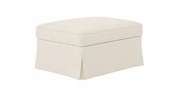 Custom Ottoman Slipcovers