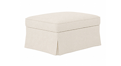 Custom Ottoman Slipcovers